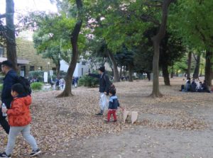 Boy & DOG in Ueno Park
